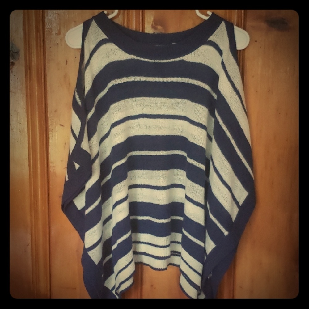 Forever 21 cold shoulder poncho